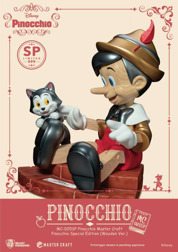 Disney Master Craft Pinocchio-Statue 27 cm 