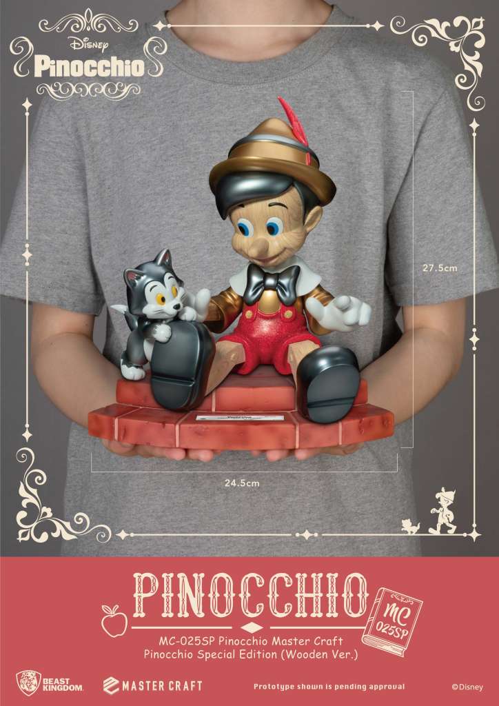 Disney Master Craft Pinocchio-Statue 27 cm 