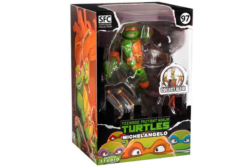 Teenage mutant ninja turtles: Michelangelo - super figure collection 1:10 pvc 21cm