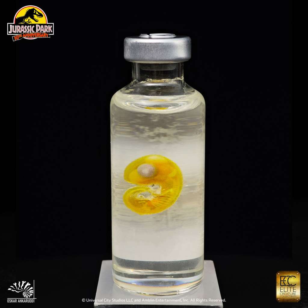 Jurassic park 30th ann hadrosaur egg hatching