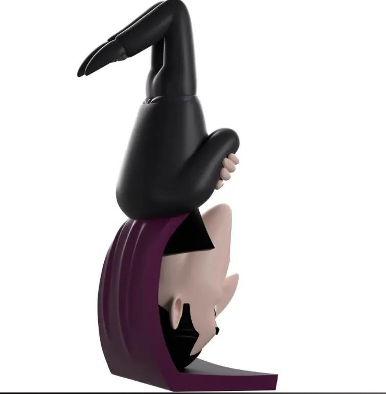YOUTOOZ Hotel Transylvania Drac action figure with black body and purple cape.