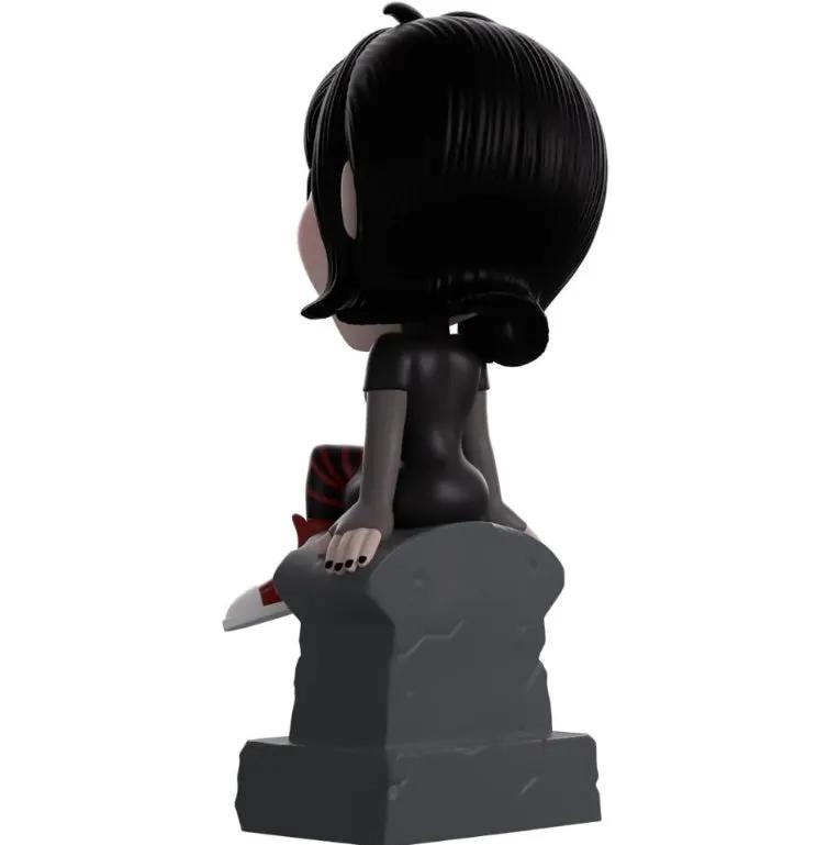 Hotel Transylvania Mavis figure by YOUTOOZ on rock base, black dress and hair.
