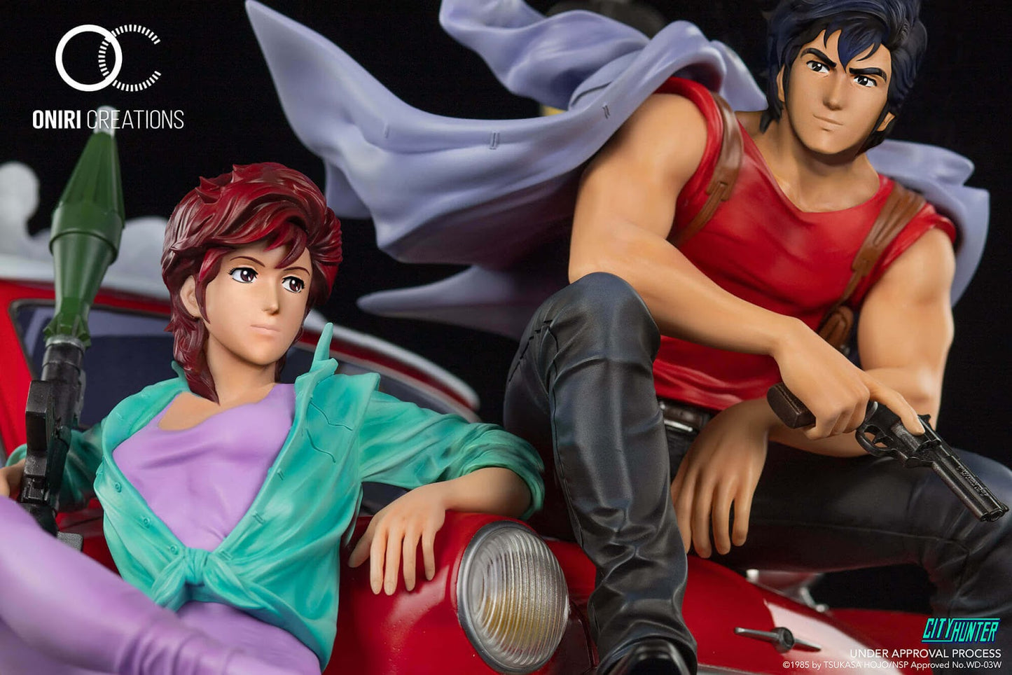 CITY HUNTER 35TH ANNIVERSARY STATUE