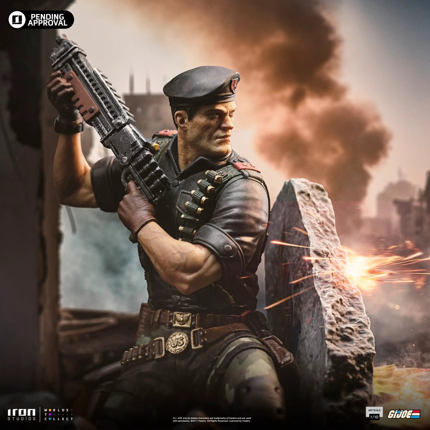 Statue Flint - G.I Joe - Art Scale 1/10 - Iron Studios