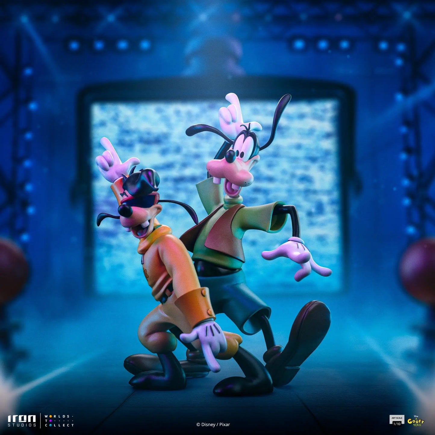 Statue Goofy and Max - A Goofy Movie - Art Scale 1/10 - Iron Studios
