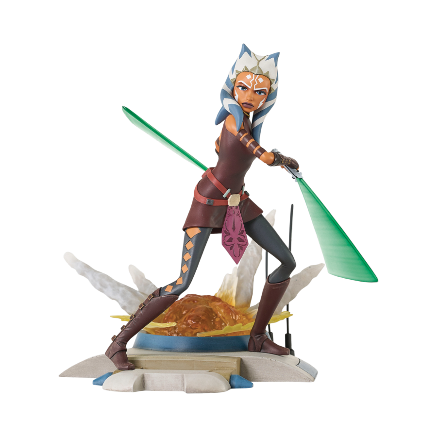 Star Wars: The Clone Wars Ahsoka PVC Diorama 20cm