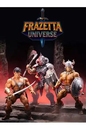 Conan the Barbarian Death Dealer action figure trio, 14 cm tall, FRAZETTA Icon Collectibles