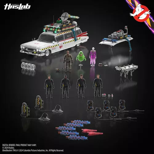 Hasbro Pulse Ghostbusters Plasma Series Ectomovil (Edición Aniversario)- Deluxe Model