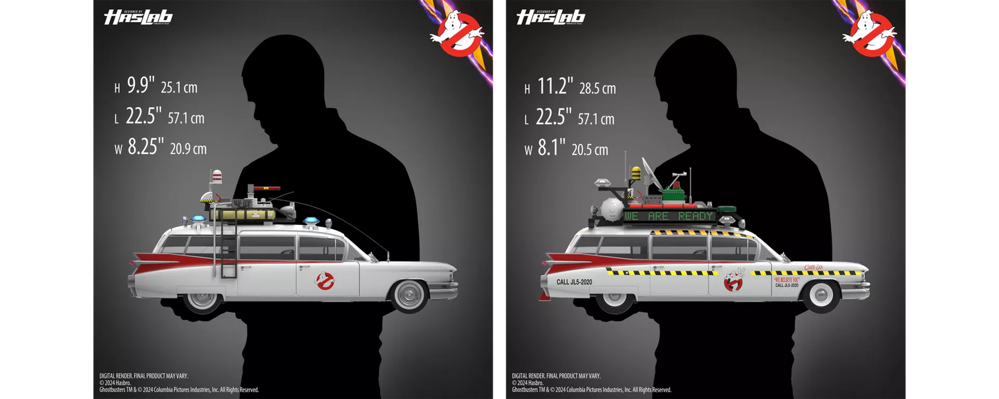 Hasbro Pulse Ghostbusters Plasma Series Ectomovil (Edición Aniversario)- Deluxe Model