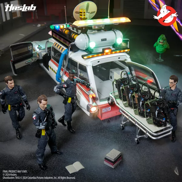 Hasbro Pulse Ghostbusters Plasma Series Ectomovil (Edición Aniversario)- Deluxe Model
