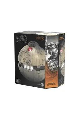 Detonador térmico electrónico réplica Star Wars: Return of the Jedi, The Black Series, Hasbro, gris con botón rojo