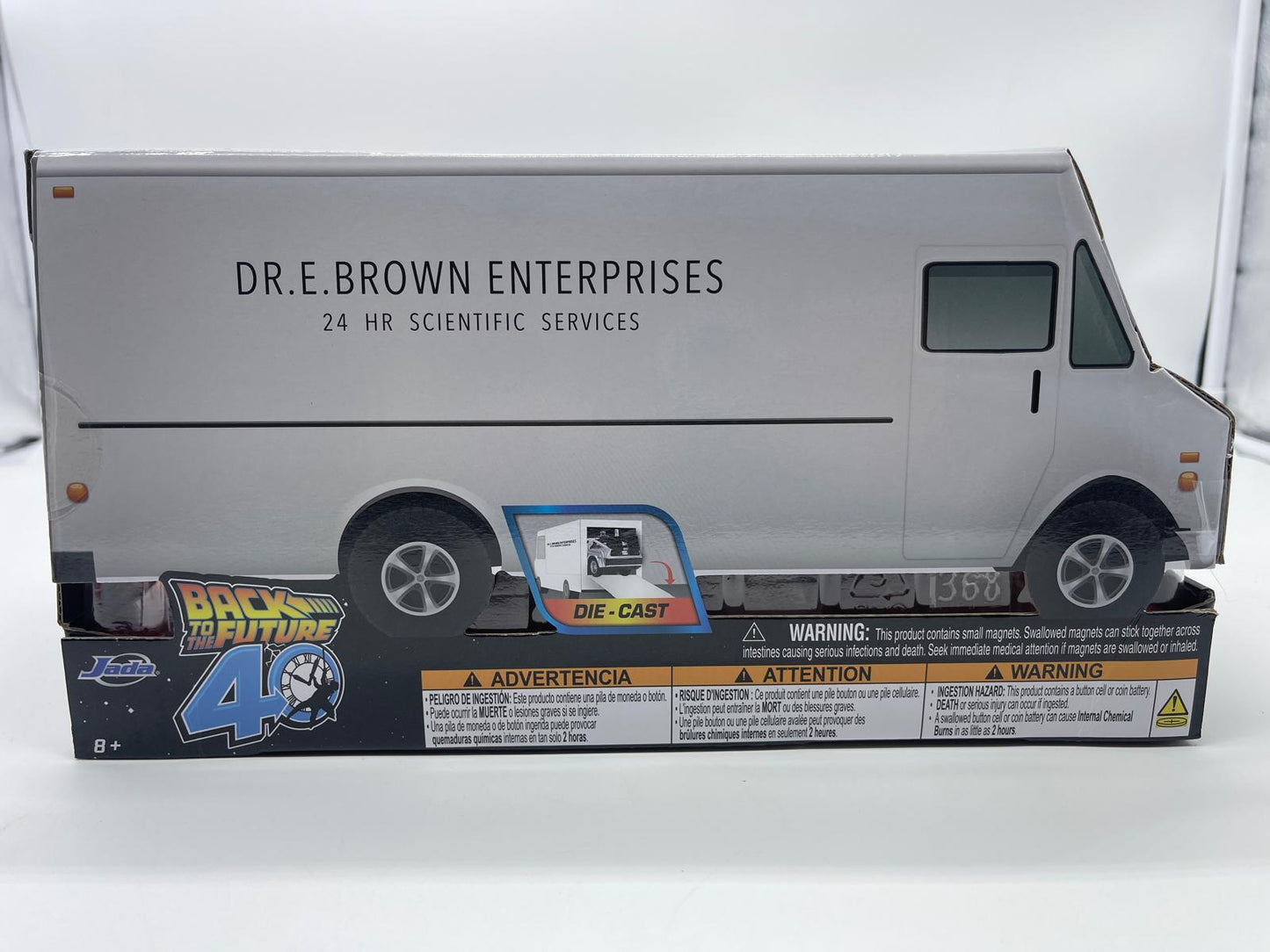 Delorean 40 aniversario 1/24 Back To The Future Hollywood Rides