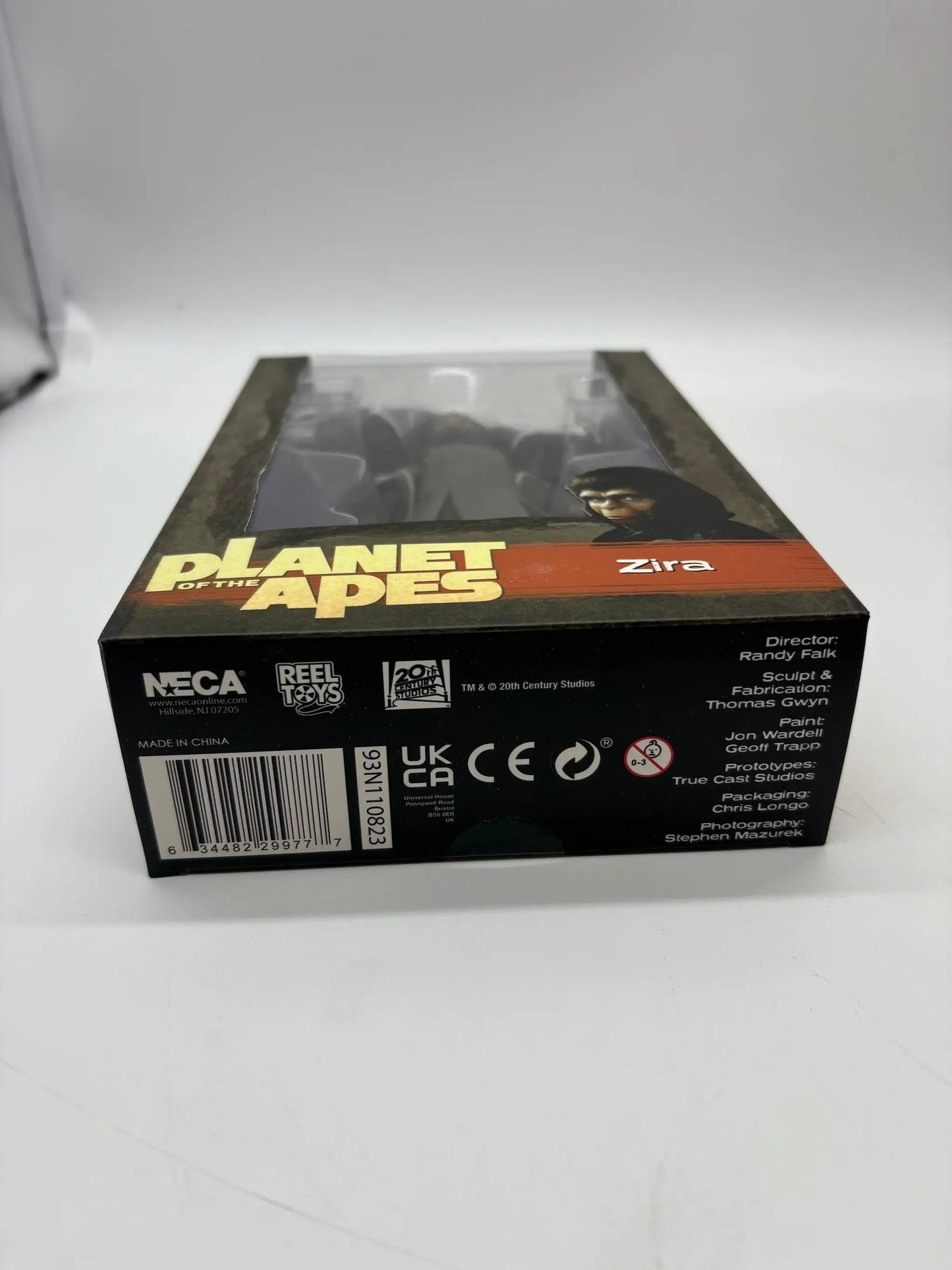Planet of the Apes Zira 18 cm action figure by NECA in packaging