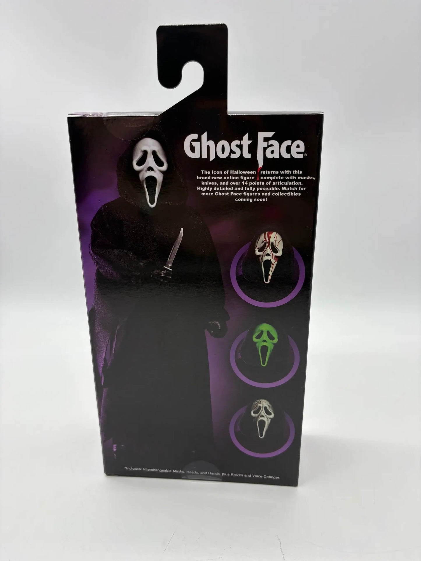 Scream Figura Retro Ghostface (Updated) 20 cm, NECA figura de acción