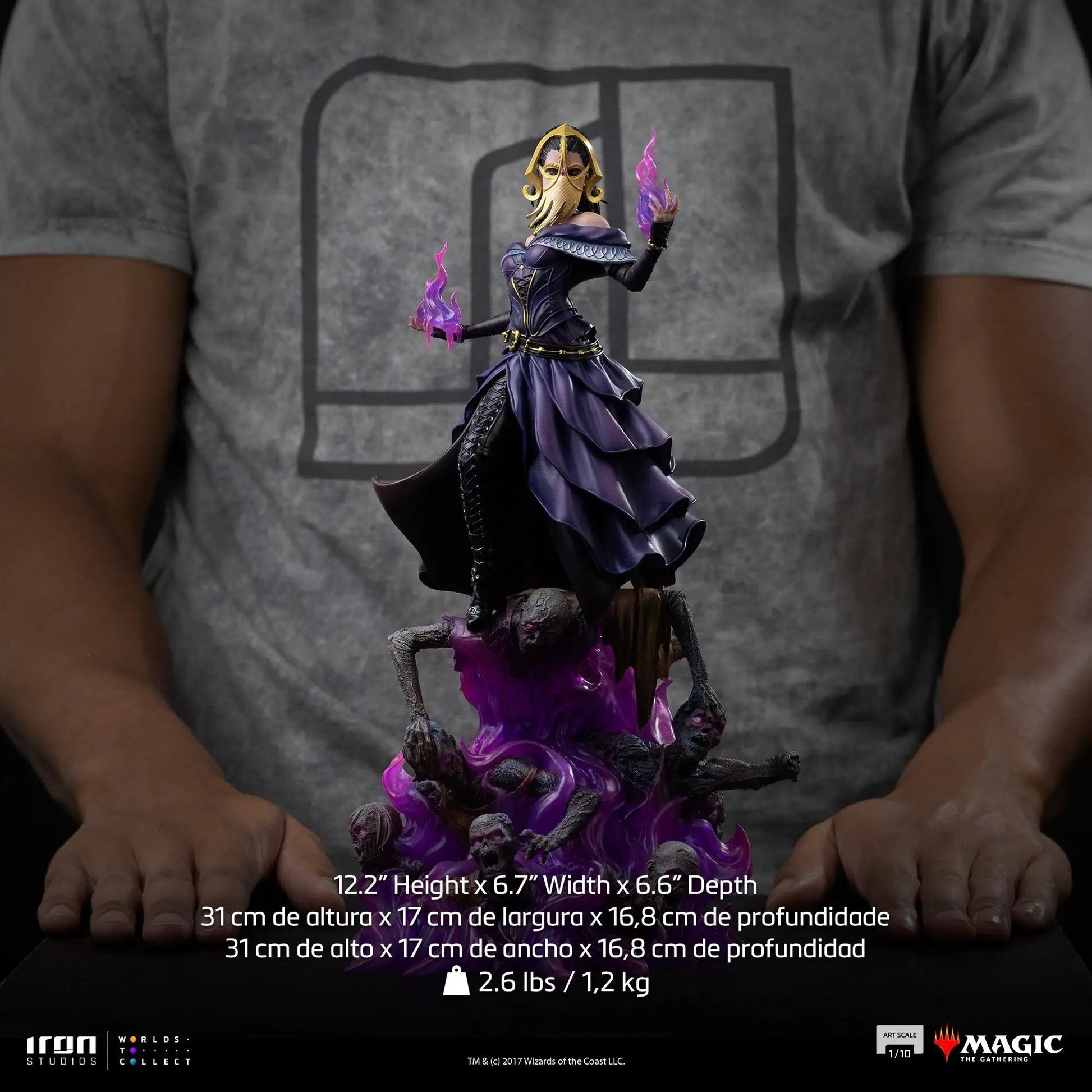Pre-Order - Statue Liliana Vess - Magic: The Gathering - Deluxe Art Scale 1/10 - Iron Studios
