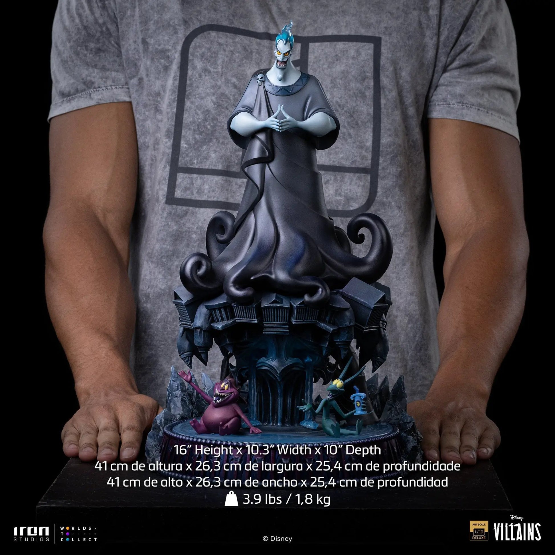 Pre-Order - Statue Hades Deluxe - Disney's Villains - Art Scale 1/10 - Iron Studios