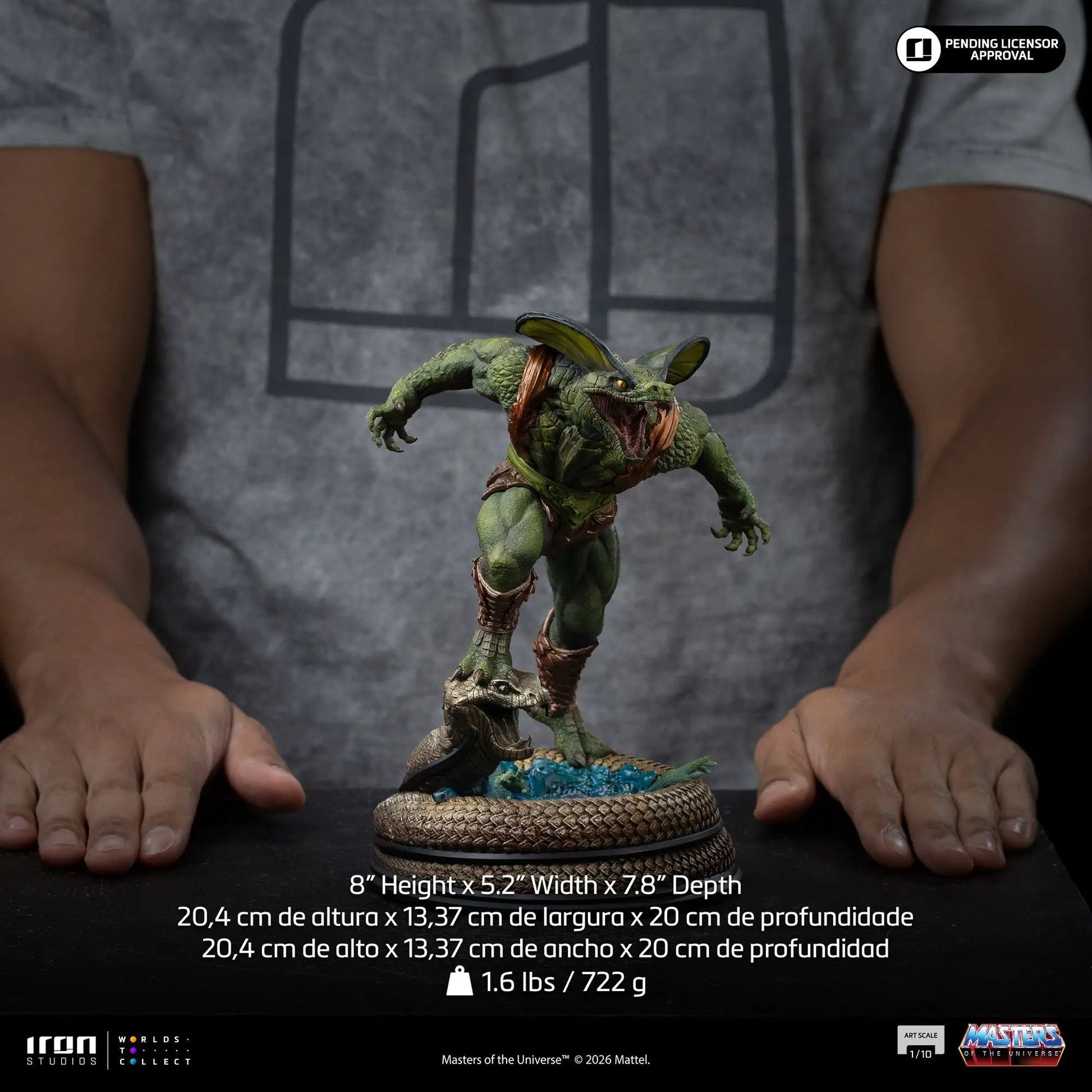 Pre-Order - Statue Kobra Khan - Masters of the Universe - Art Scale 1/10 - Iron Studios