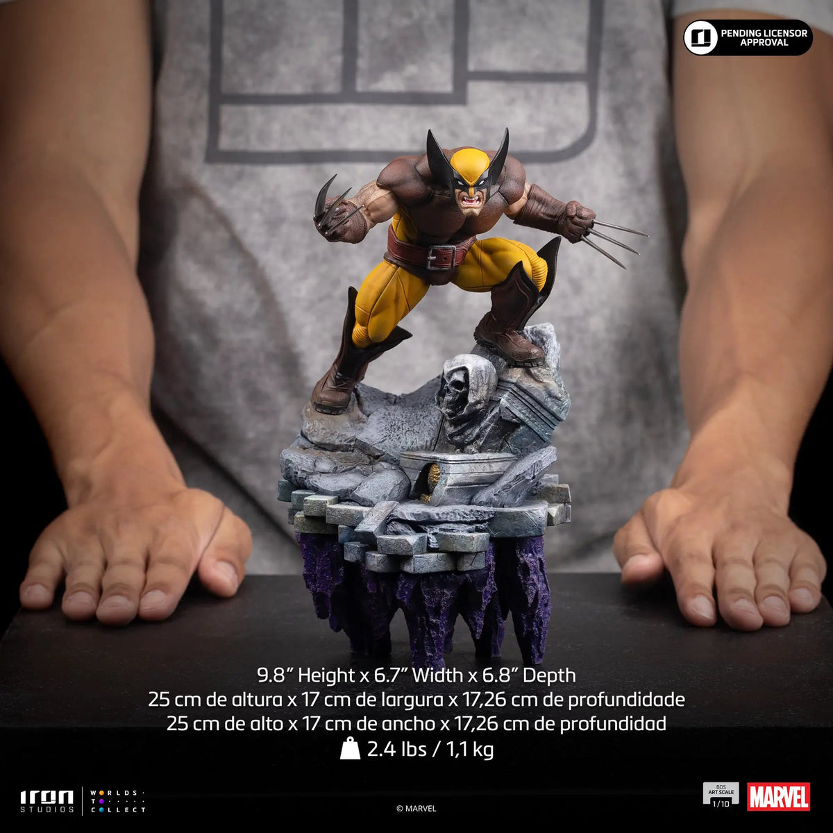 Statue Wolverine from Infinity Gauntlet Diorama, BDS Art Scale 1/10 by Iron Studios
