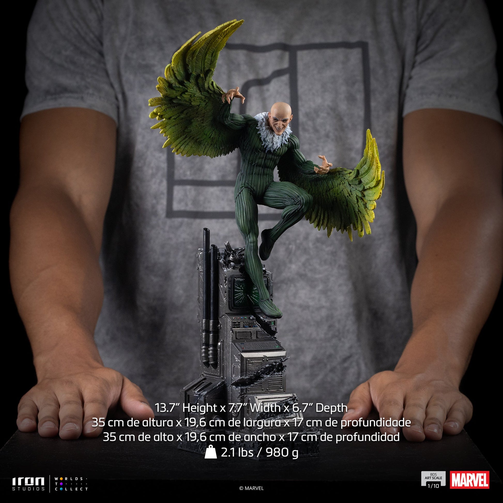 Pre-Order - Statue Vulture - Spider-Man vs Villains Diorama - BDS Art Scale 1/10 - Iron Studios