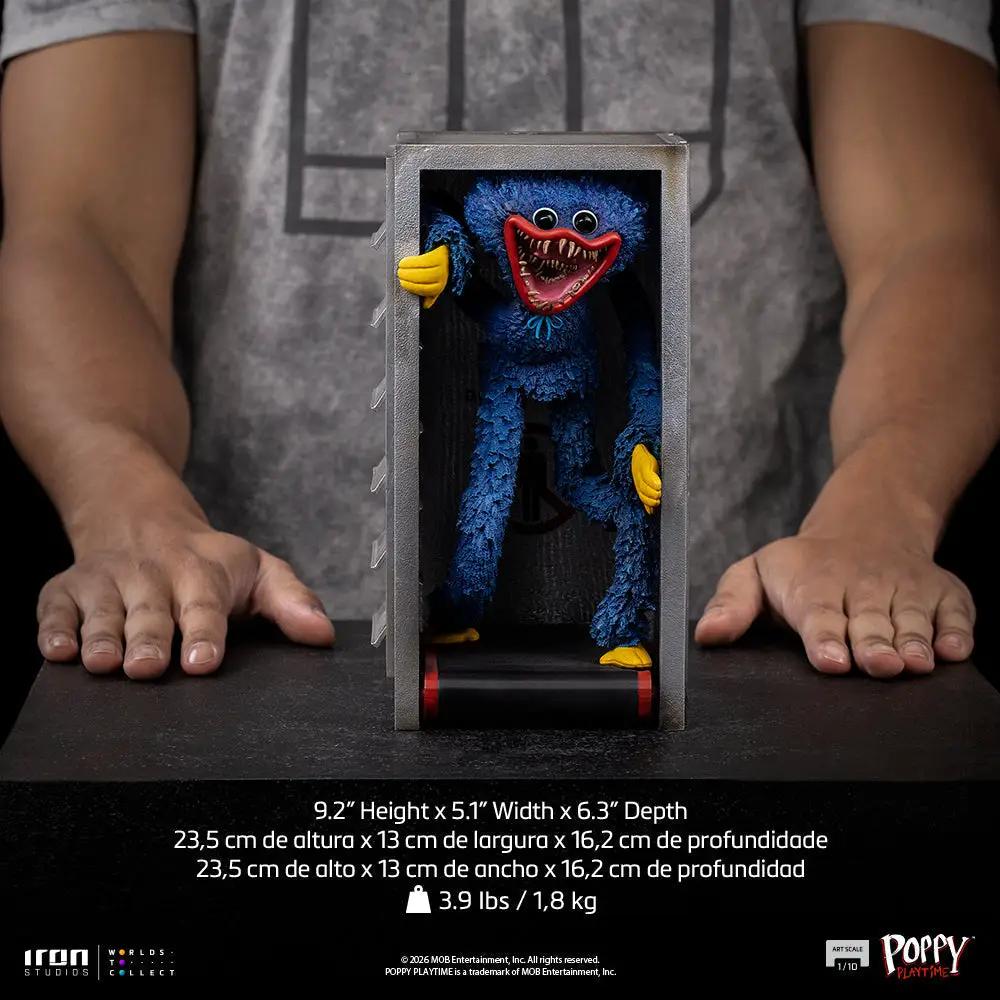 Pre-Order - Statue Huggy Wuggy - Poppy Playtime - Art Scale 1/10 - Iron Studios