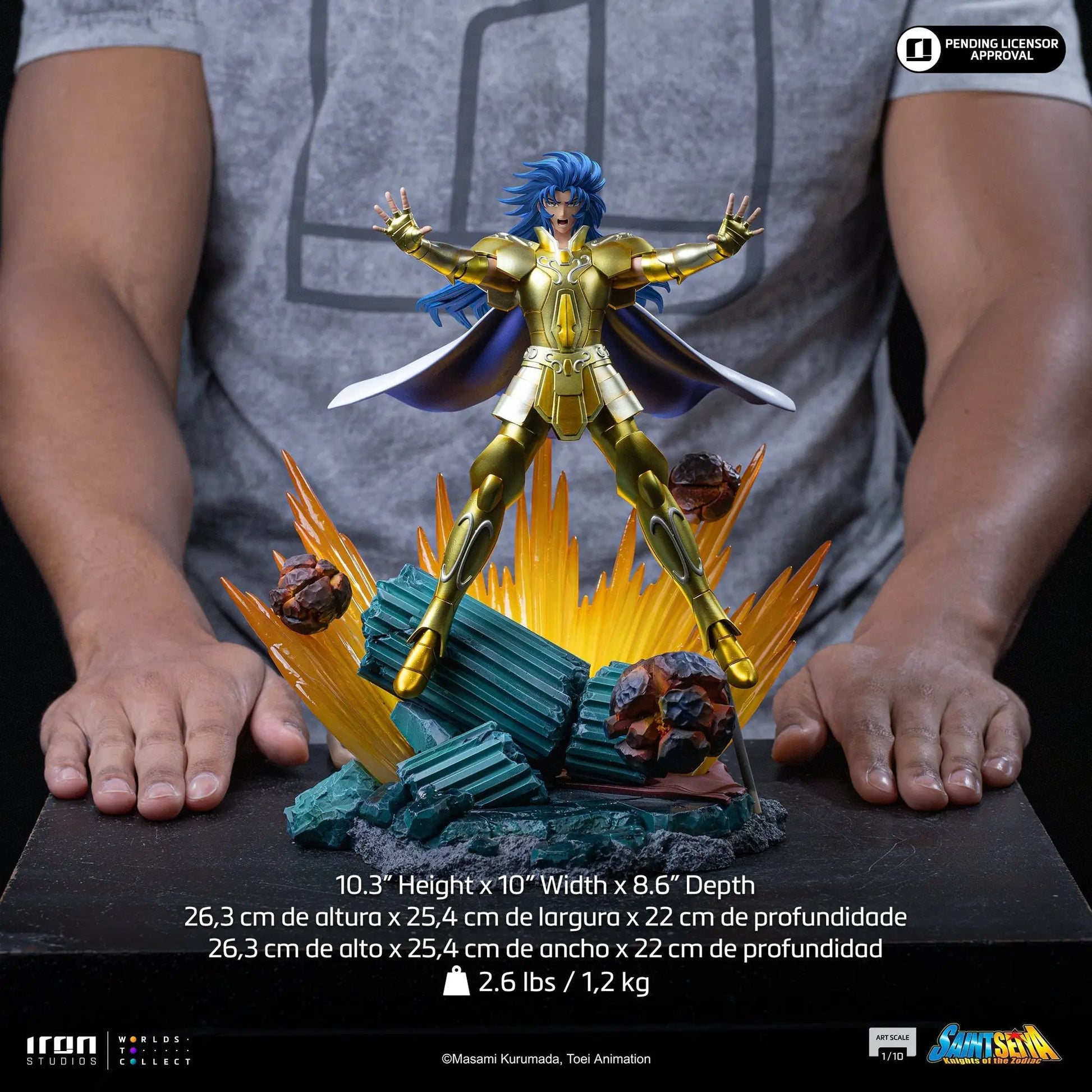 Pre-Order - Statue Gemini Saga - Saint Seiya - Art Scale 1/10 - Iron Studios