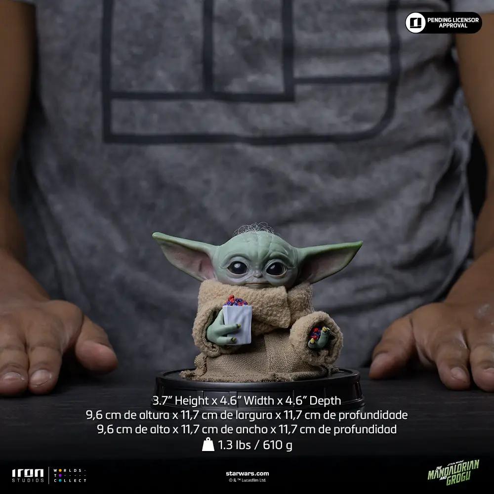Pre-Order - Statue Grogu Popcorn Time - Mandalorian and Grogu Movie - Grogu Collection - Iron Studios