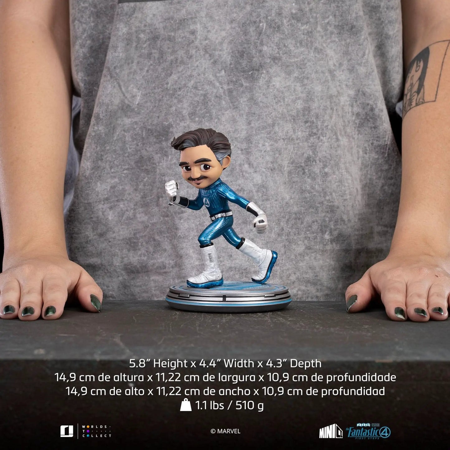 Statue Fantastic Four Pack (Metallic Version) - The Fantastic Four: First Steps - Minico - Iron Studios