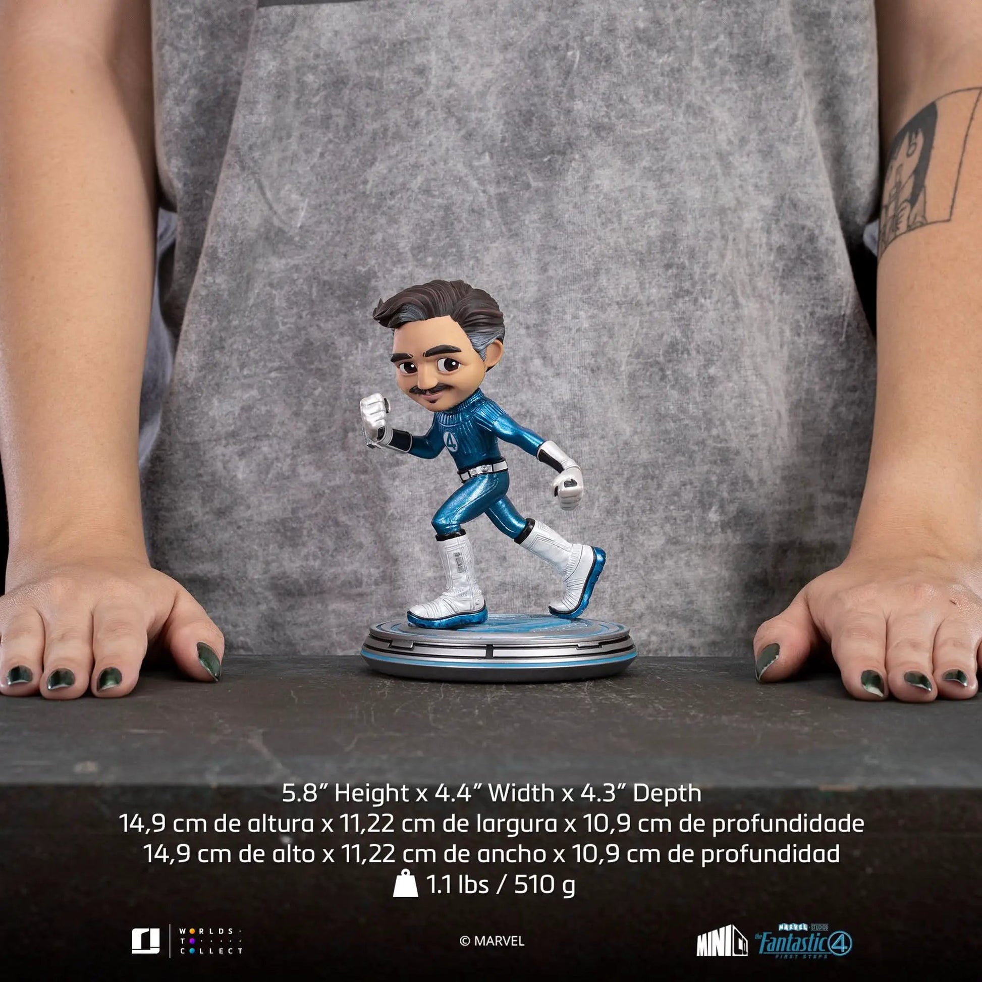 Statue Fantastic Four Pack (Metallic Version) - The Fantastic Four: First Steps - Minico - Iron Studios