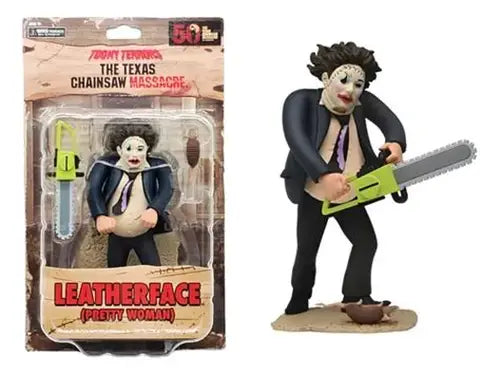 Figura Leatherface Pretty Woman La Matanza de Texas Toony Terrors 15 cms