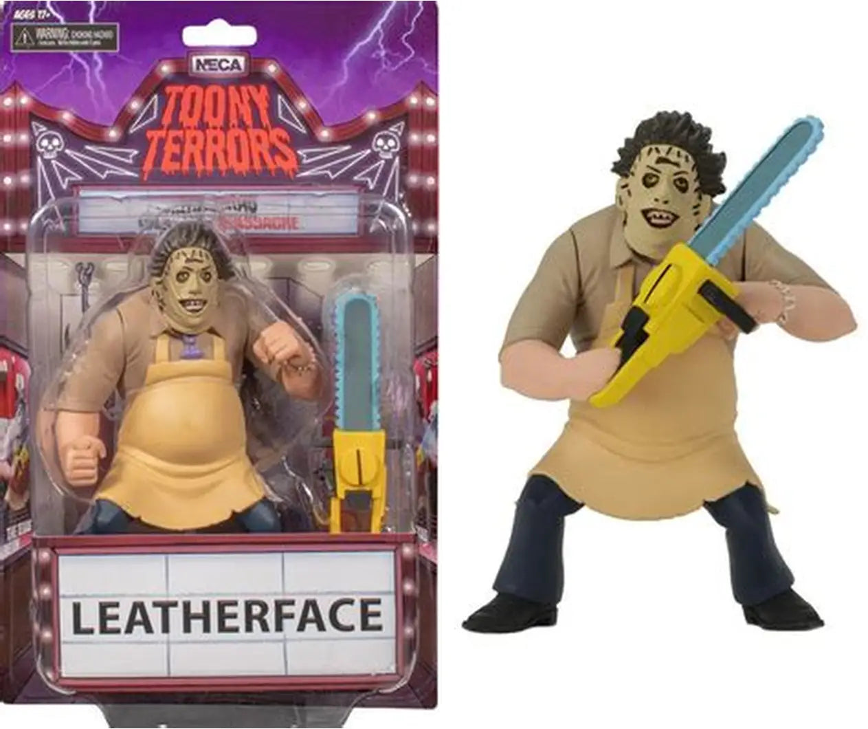 Figura Leatherface (Bloody) 15 cm Toony Terrors