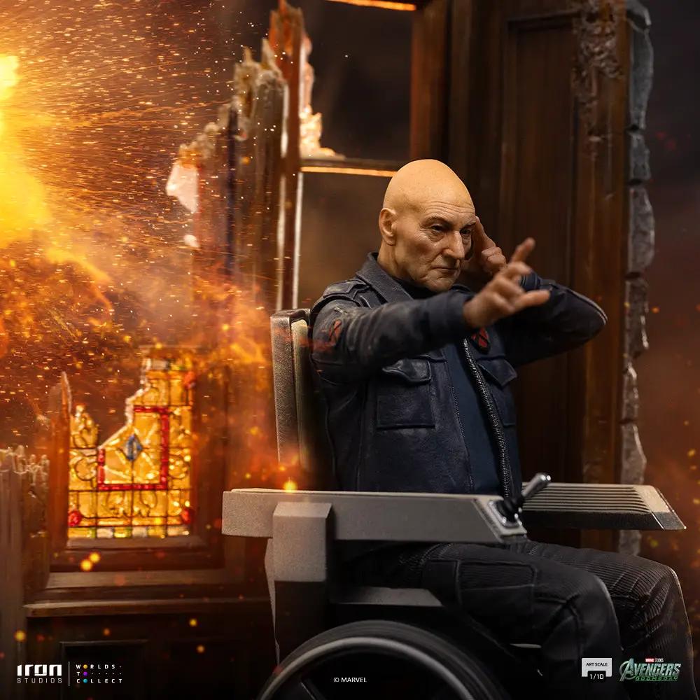 Statue of Professor X in a wheelchair from Iron Studios, Avengers Doomsday, pre-order, Art Scale 1/10