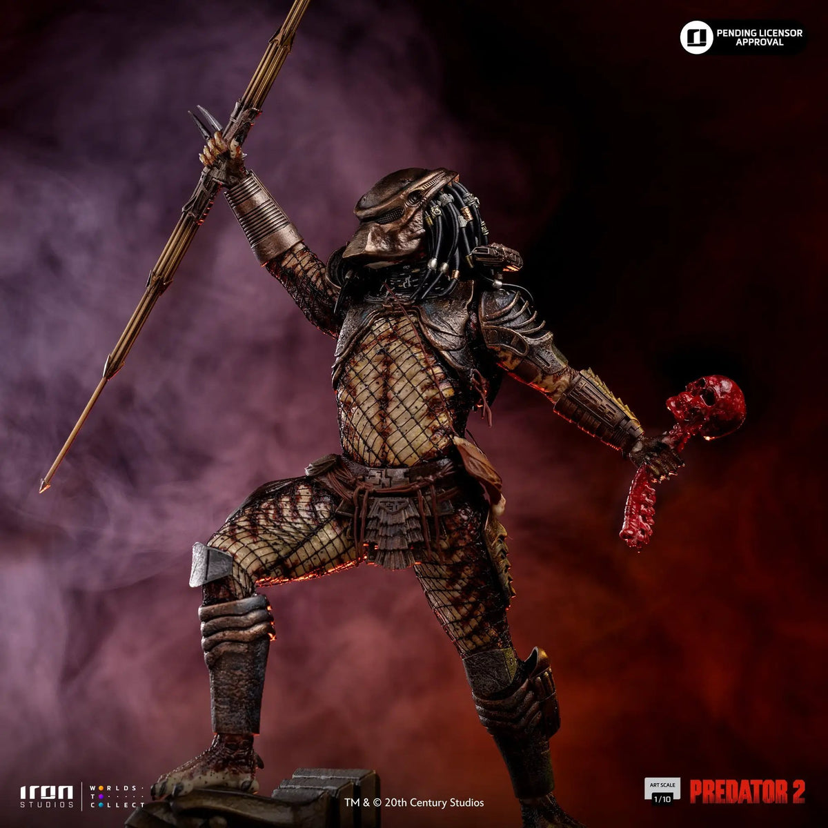 Predator City Hunter statue by Iron Studios, Predator 2, Art Scale 1/10, pre-order