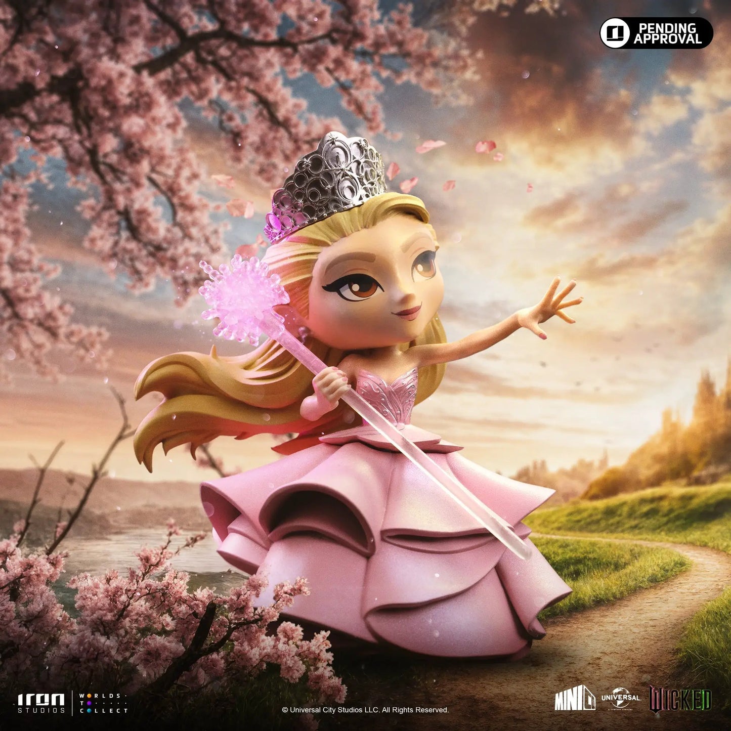 Pre-Order - Statue Glinda - Wicked - MiniCo - Iron Studios