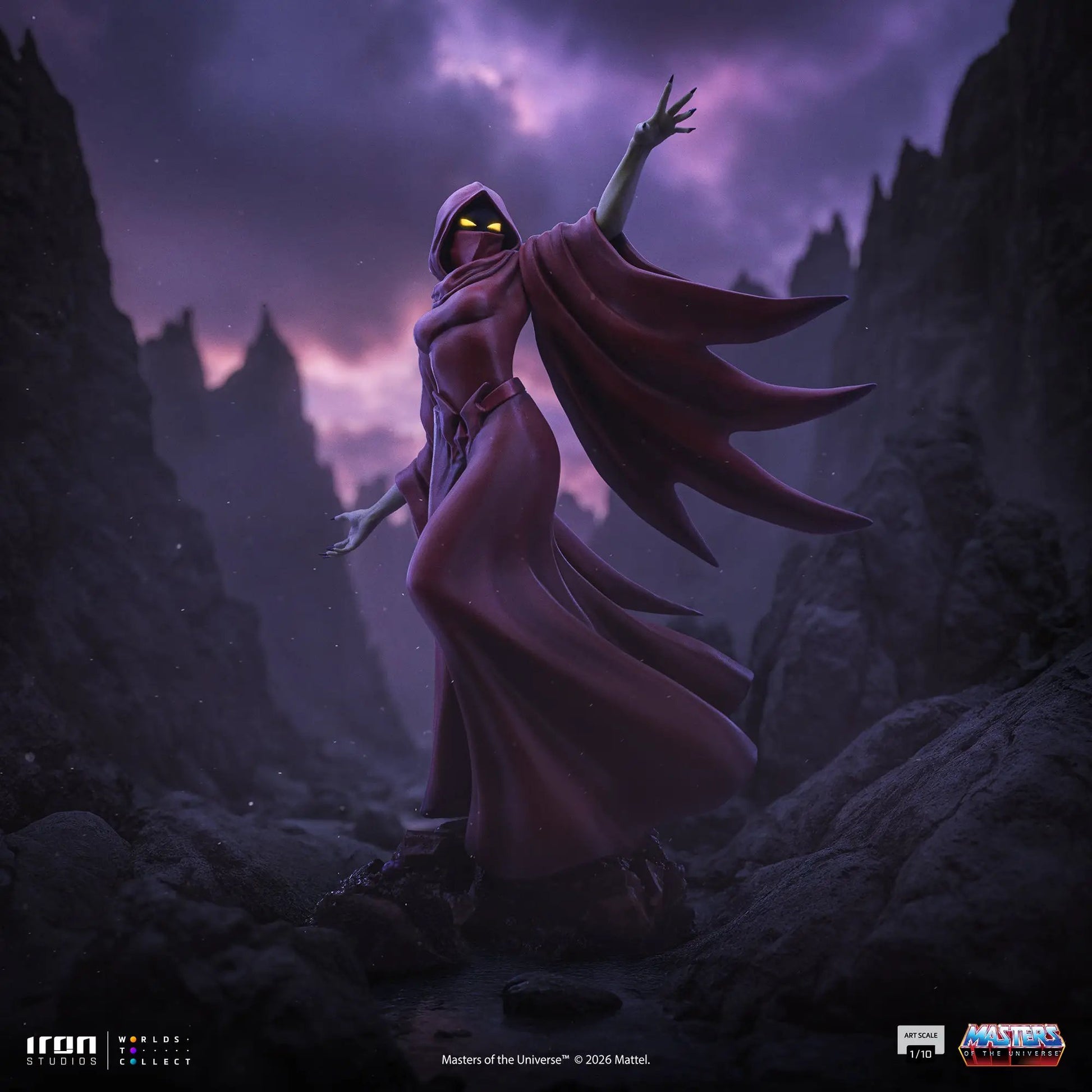 Pre-Order - Statue Shadow Weaver - Masters of the Universe - Art Scale 1/10 - Iron Studios