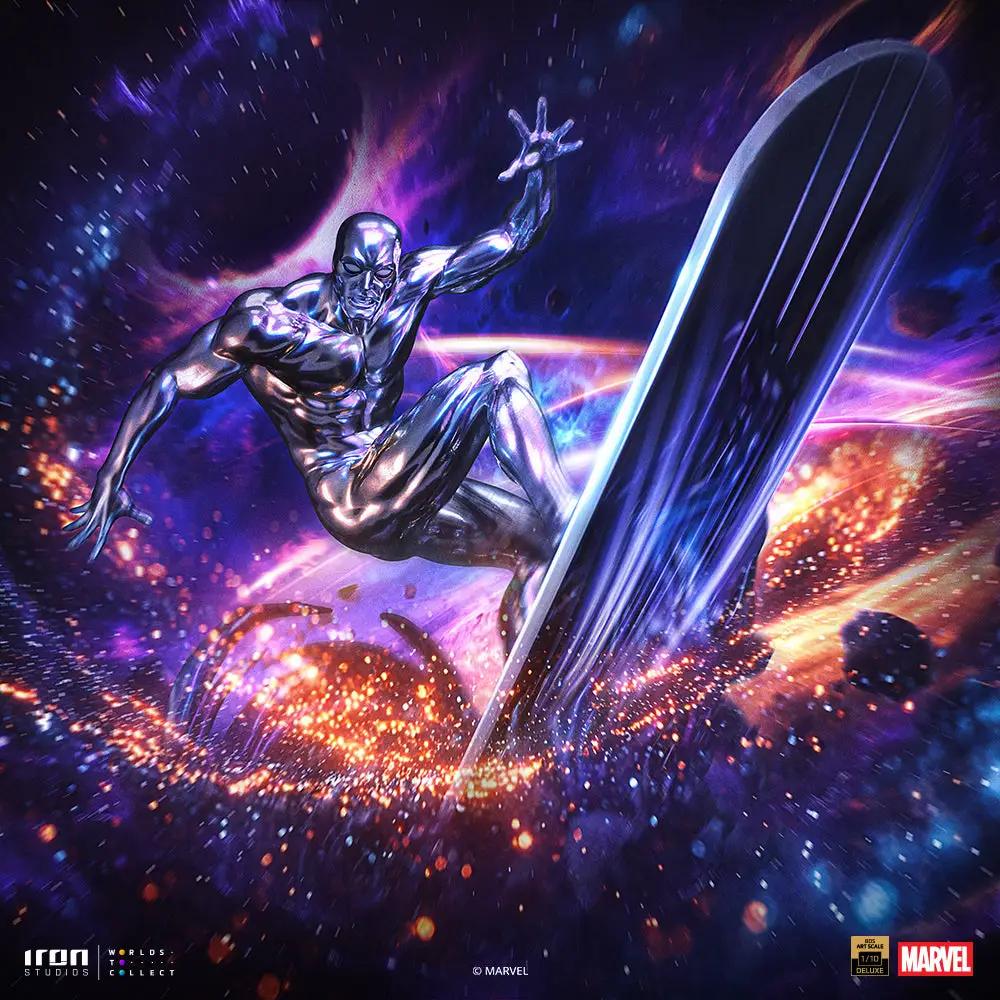 Pre-Order - Statue Silver Surfer Deluxe - Infinity Gauntlet Diorama -BDS Art Scale 1/10 - Iron Studios