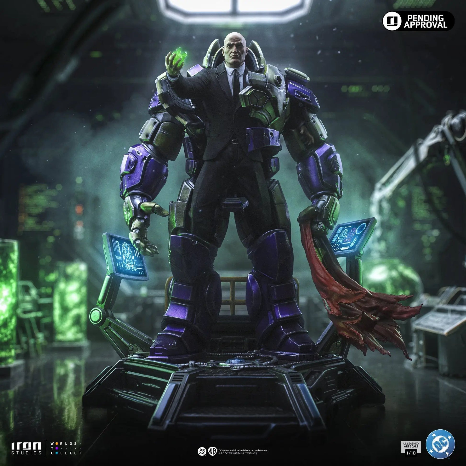 Pre-Order - Lex Luthor Unleashed - DC Comics - Deluxe Art Scale 1/10 - Iron Studios