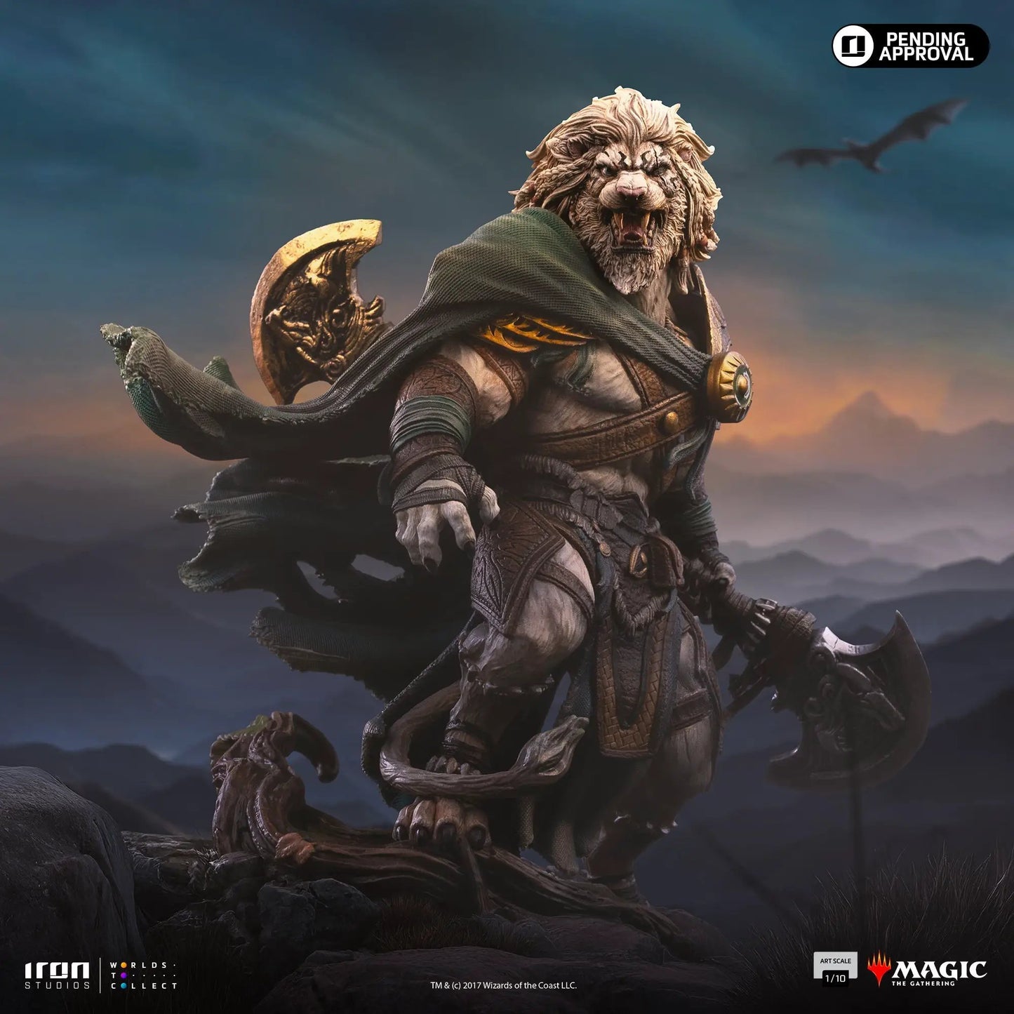 Pre-Order - Ajani Goldmane - Magic: The Gathering - Art Scale 1/10 - Iron Studios