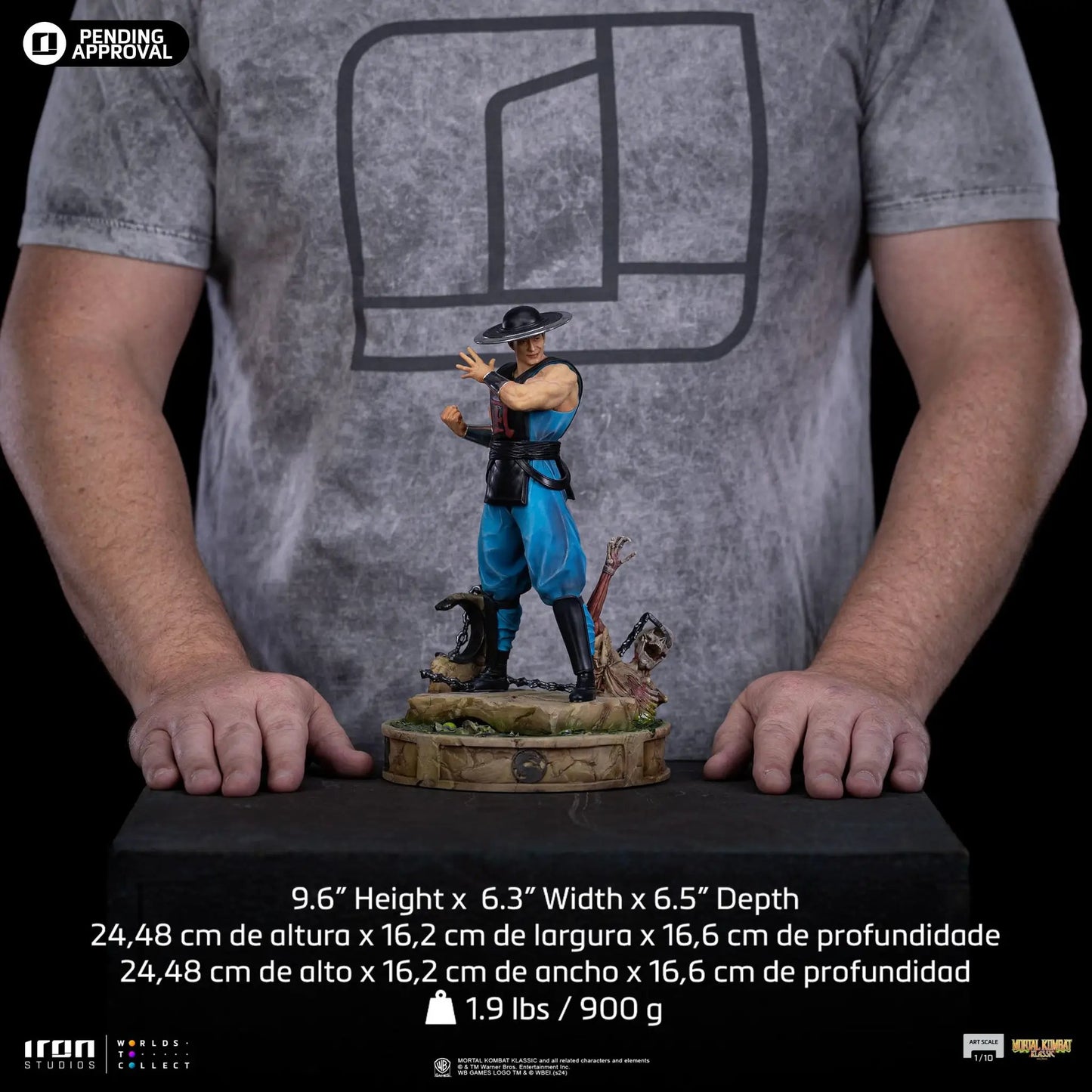 Statue Kung Lao - Mortal Kombat - Art Scale 1/10 - Iron Studios