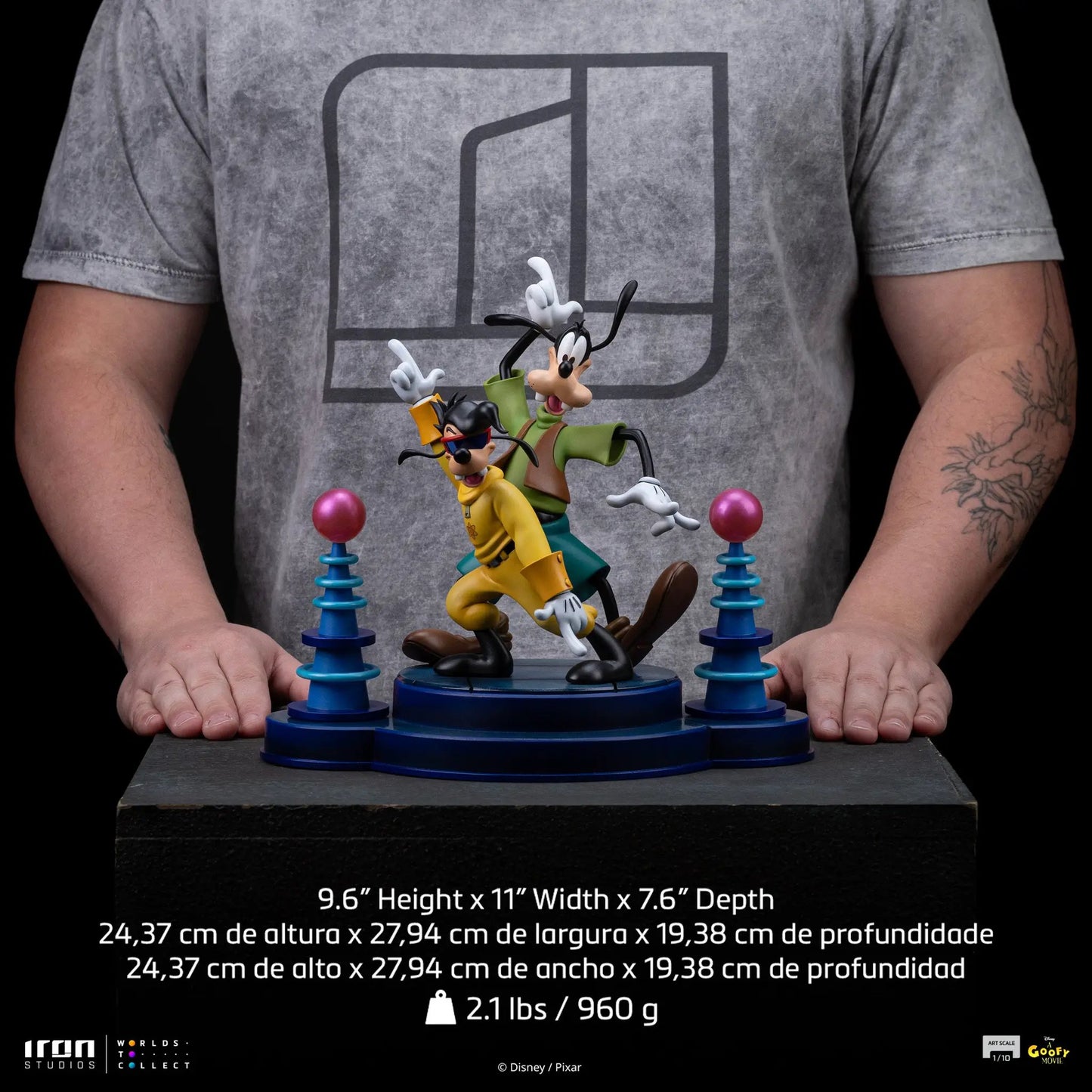 Statue Goofy and Max - A Goofy Movie - Art Scale 1/10 - Iron Studios