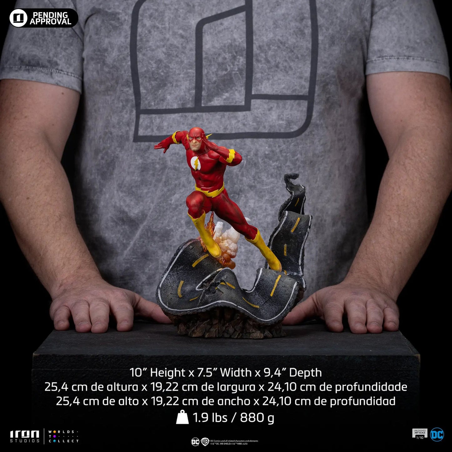 Statue Flash - DC Comics Series #9 - Art Scale 1/10 - Iron Studios