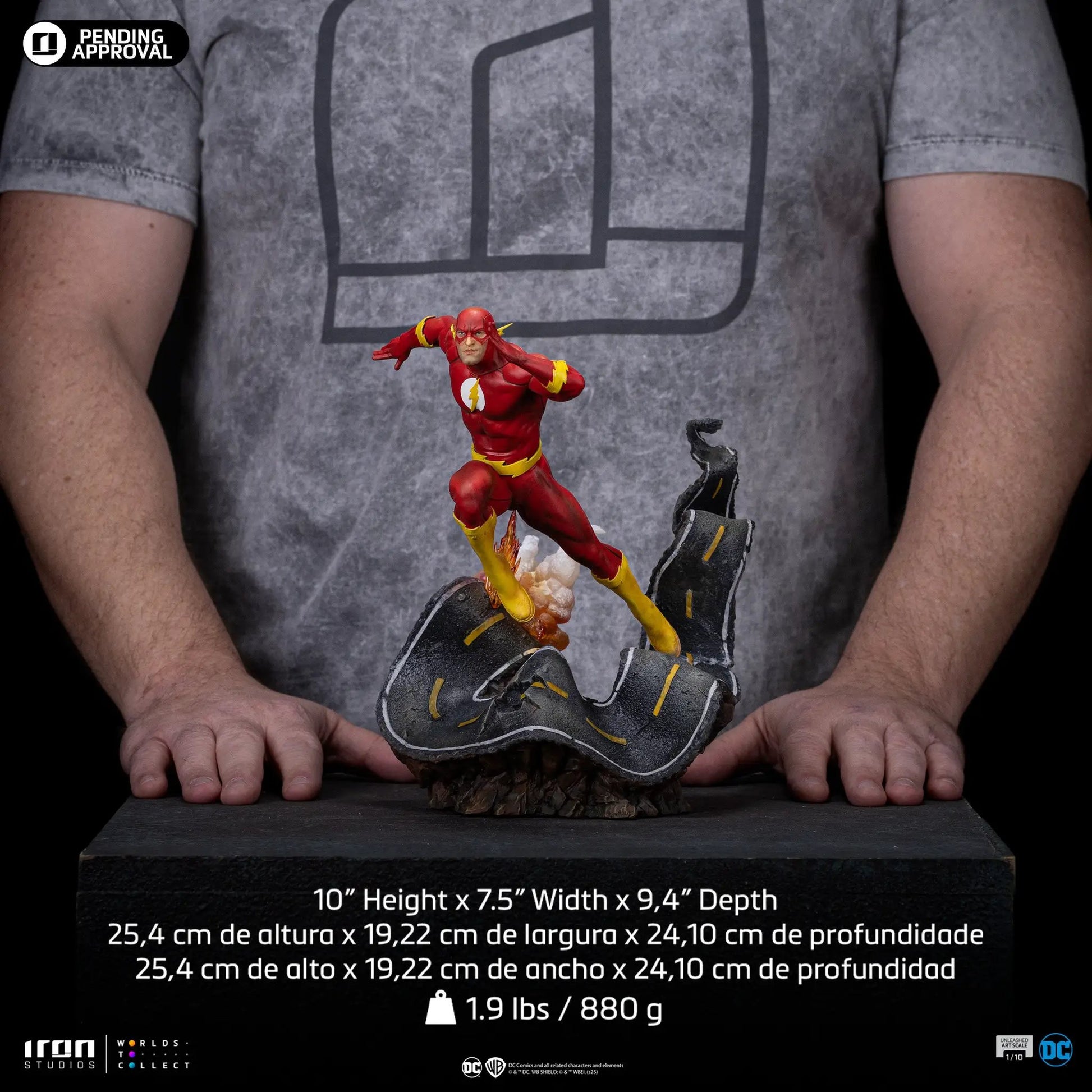 Statue Flash - DC Comics Series #9 - Art Scale 1/10 - Iron Studios