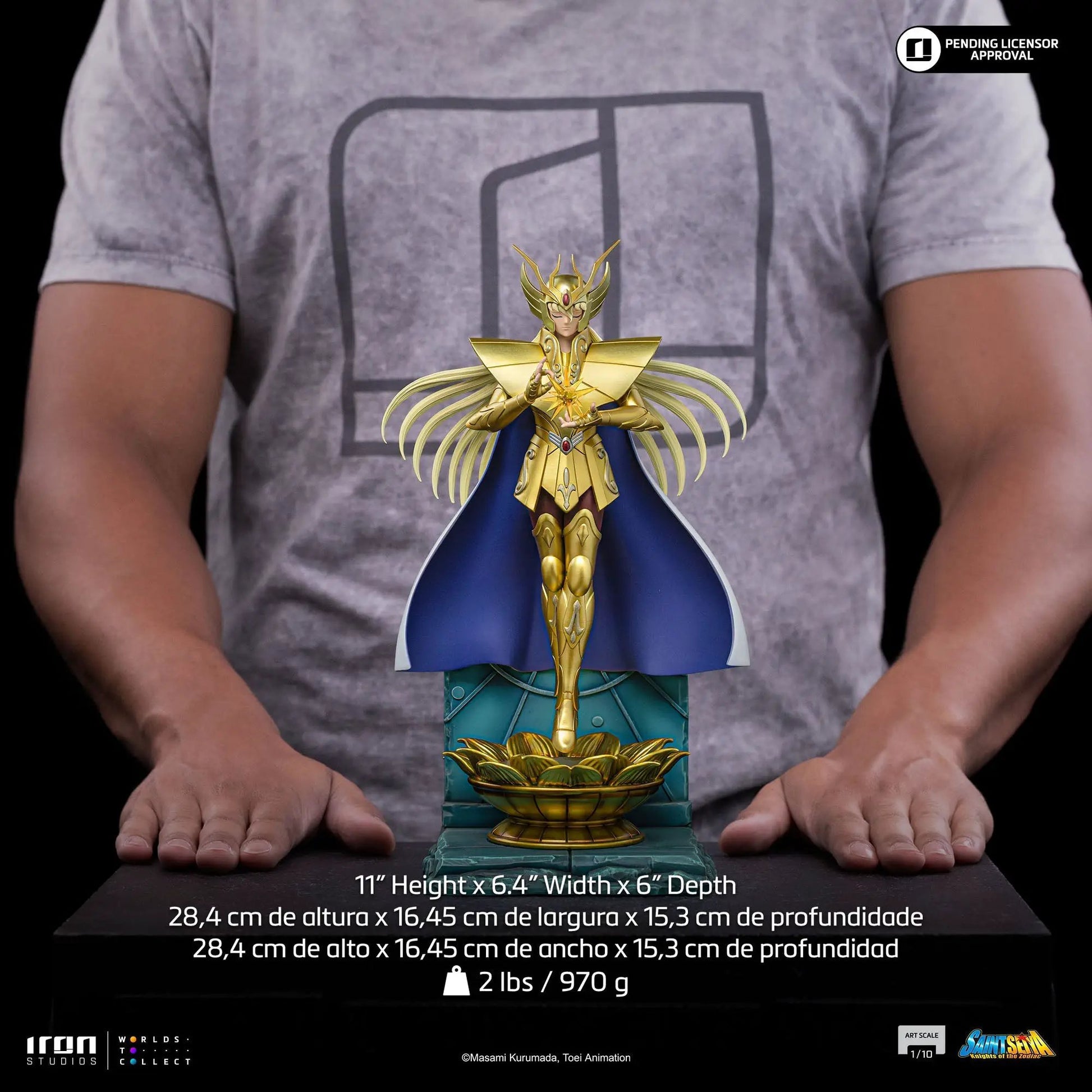 Pre-Order - Statue Virgo Shaka - Saint Seiya - Art Scale 1/10 - Iron Studios