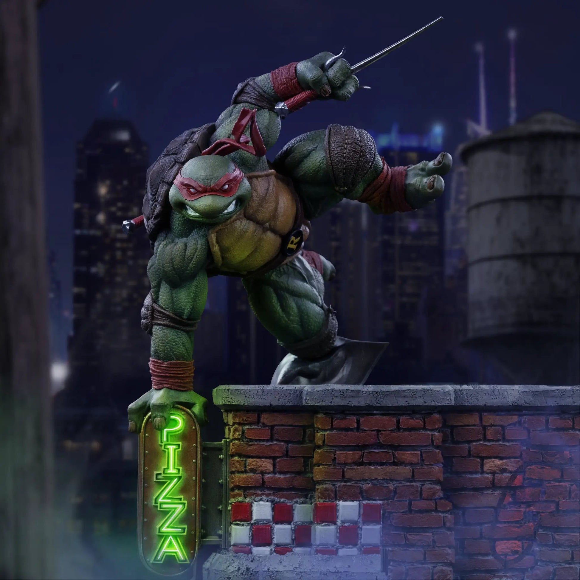 Pre-Order - Statue Raphael Unleashed - Teenage Mutant Ninja Turtles - Art Scale 1/10 - Iron Studios