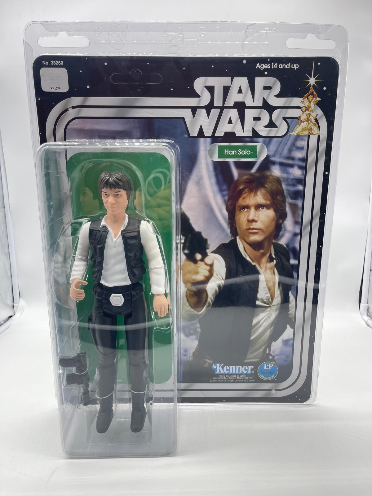 SW KENNER HAN SOLO BIG HEAD 12'' 1977 JUMBO