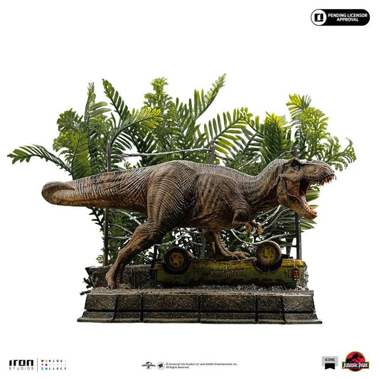 Pre-Order - T-Rex Breakout Set A - Jurassic Park - Icons - Iron Studios