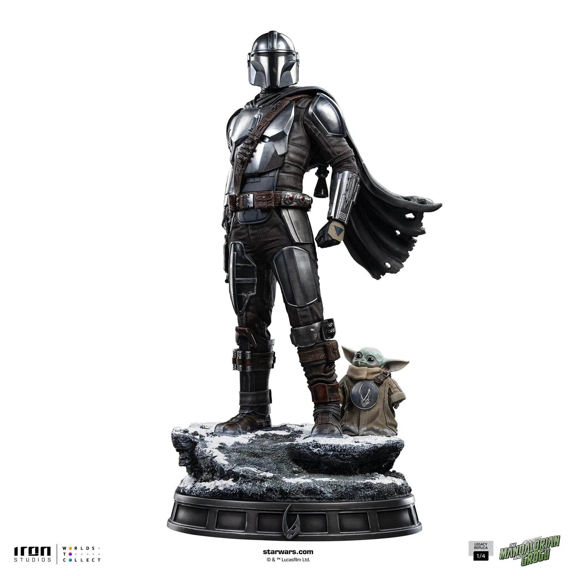 Pre-Order - Statue The Mandalorian and Grogu - The Mandalorian Movie - Legacy Replica 1/4