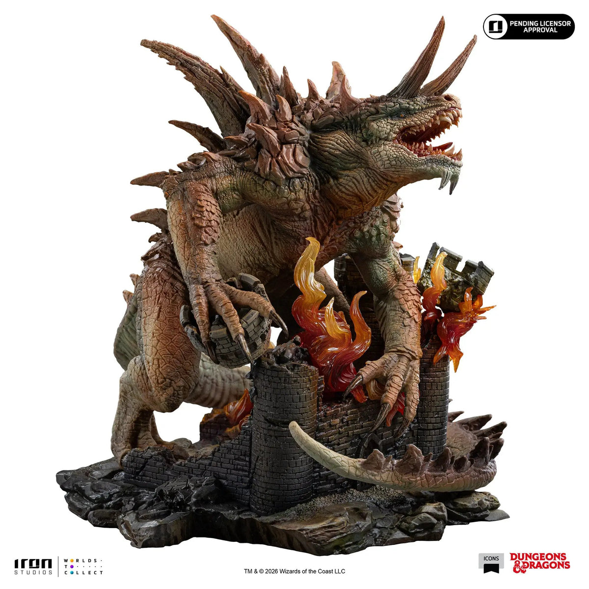 Statue: Tarrasque from Dungeons & Dragons Icons by Iron Studios