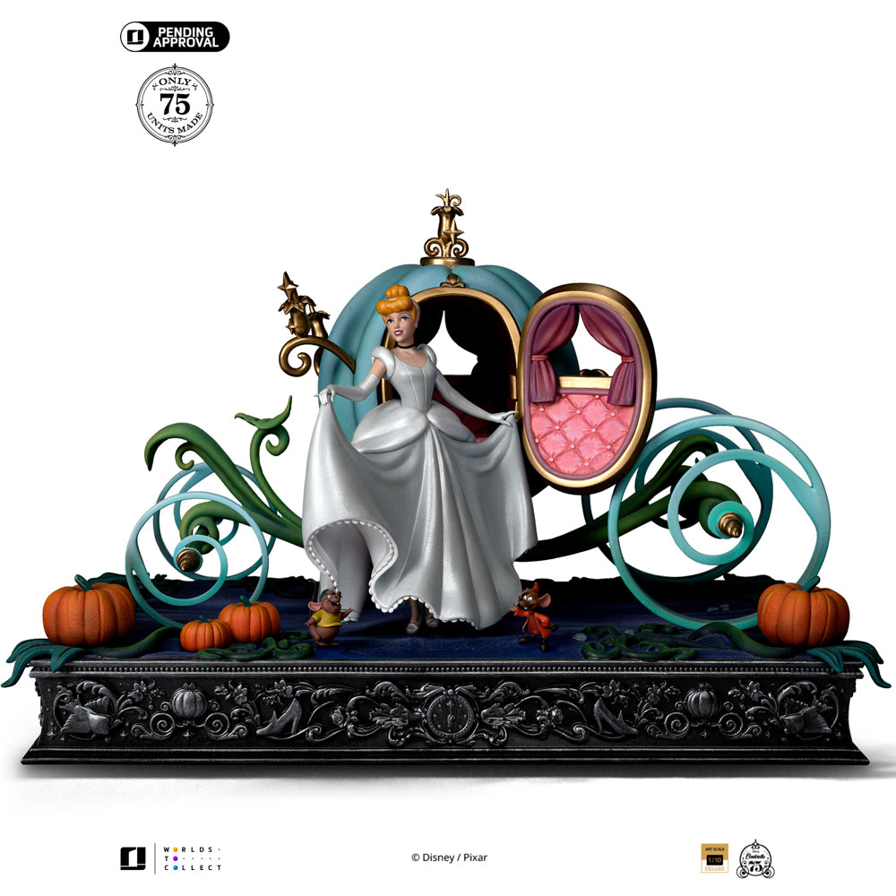 Pre-Order - Statue Cinderella Deluxe (75th Year Anniversary Version) - Disney Classics - Art Scale 1/10 - Iron Studios