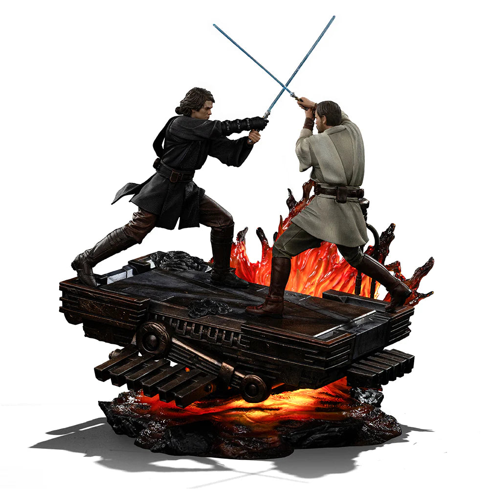 Statue Anakin Vs Obi-Wan (Revenge of the Sith 20th Years Anniversary) Star Wars  Art Scale 1/10