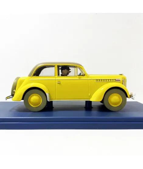 Coche a escala MOULINSART Tintin, 1/24, amarillo, automóviles
